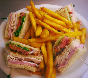 The best Club Sandwich - Rooneys